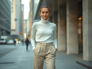 Kobieta delikatnie czyści sztuczne rzęsy miękkim pędzelkiem i płynem micelarnym, dbając o ich pielęgnację.